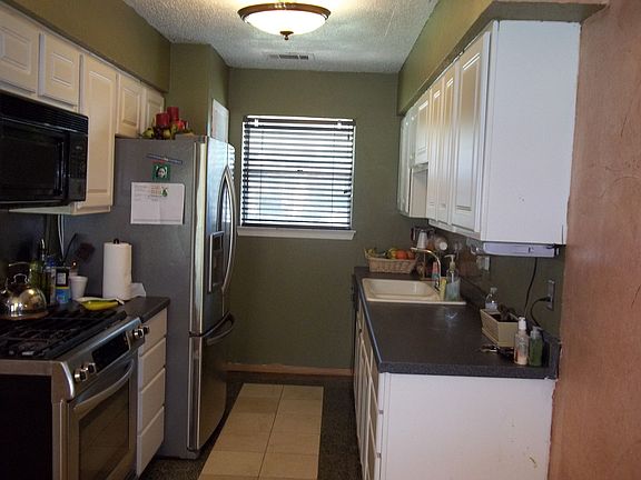 Updated kitchen with stainless steel appliances