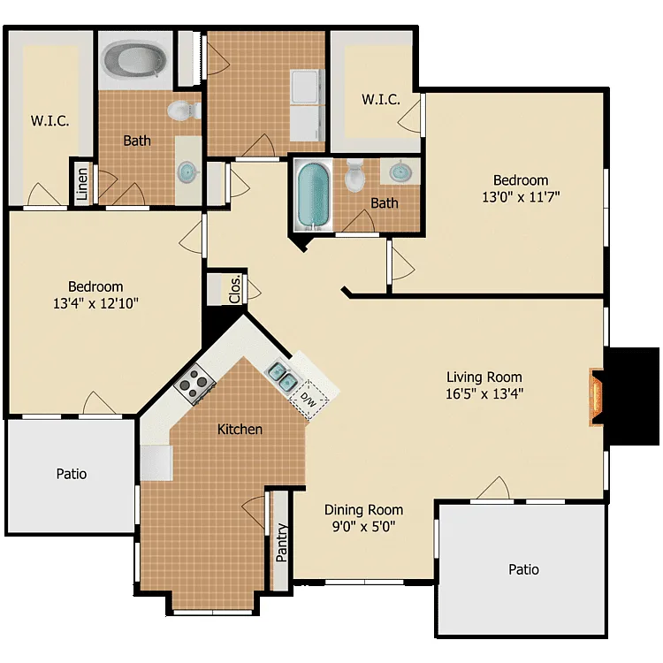 Floor plan Stanhope