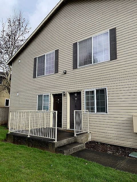 Rear of building H.  