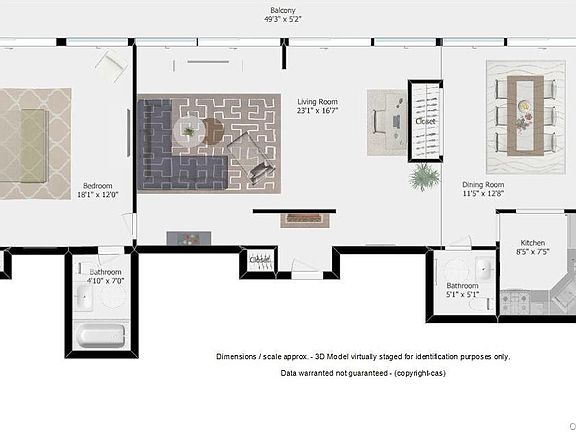 4th image of 15 Stewart Pl APT 6F