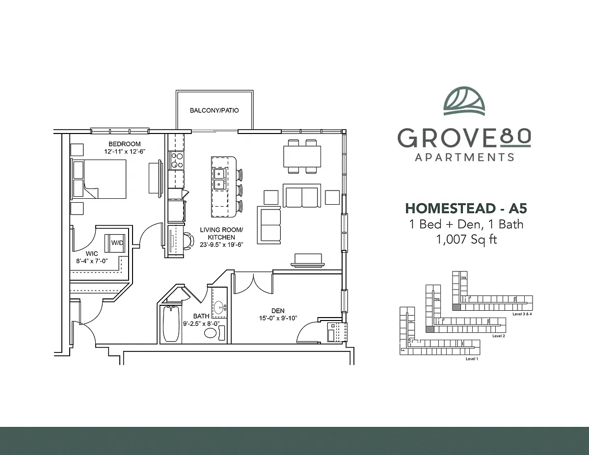 Floor plan Homestead - A5