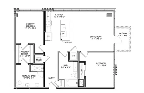 Floor plan B1