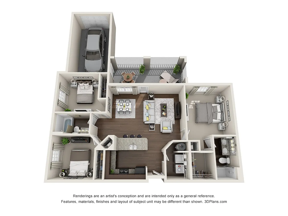 Floor plan Atlanta Garage