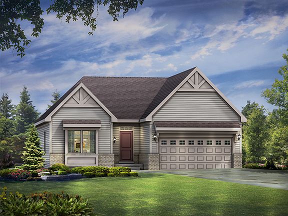 Monroe Elevation B w Optional Hip Roof