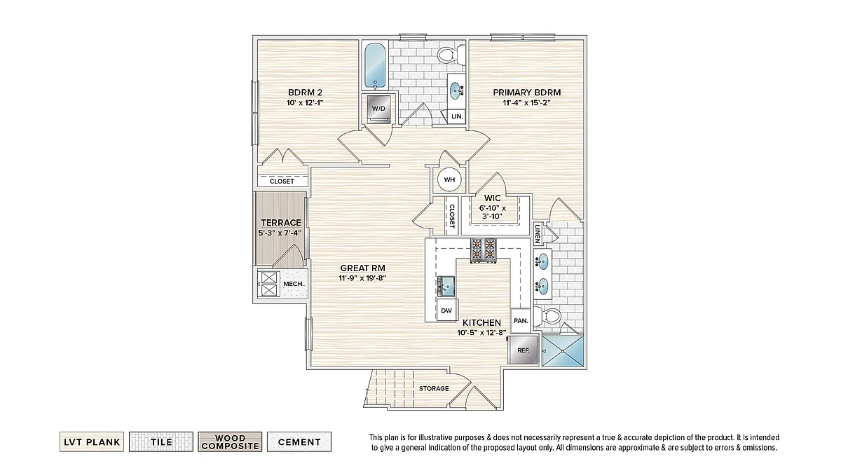 Floor plan The Eaton (FGA-E)