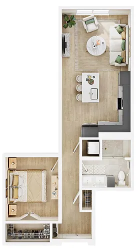 Floor plan A01