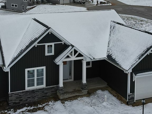 Front Elevation With Snow