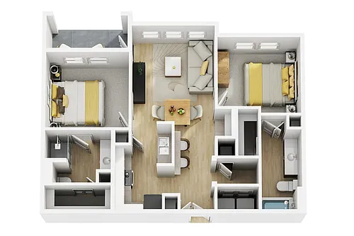 Floor plan B1-Essential Living