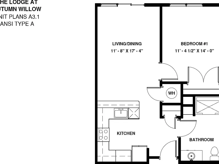 One Bedroom _ A3.1