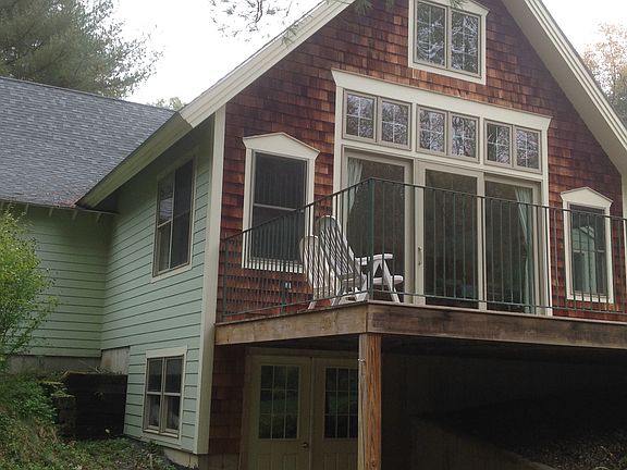 walk-in basement, deck