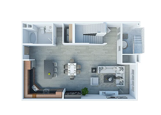 Floor plan 1X2