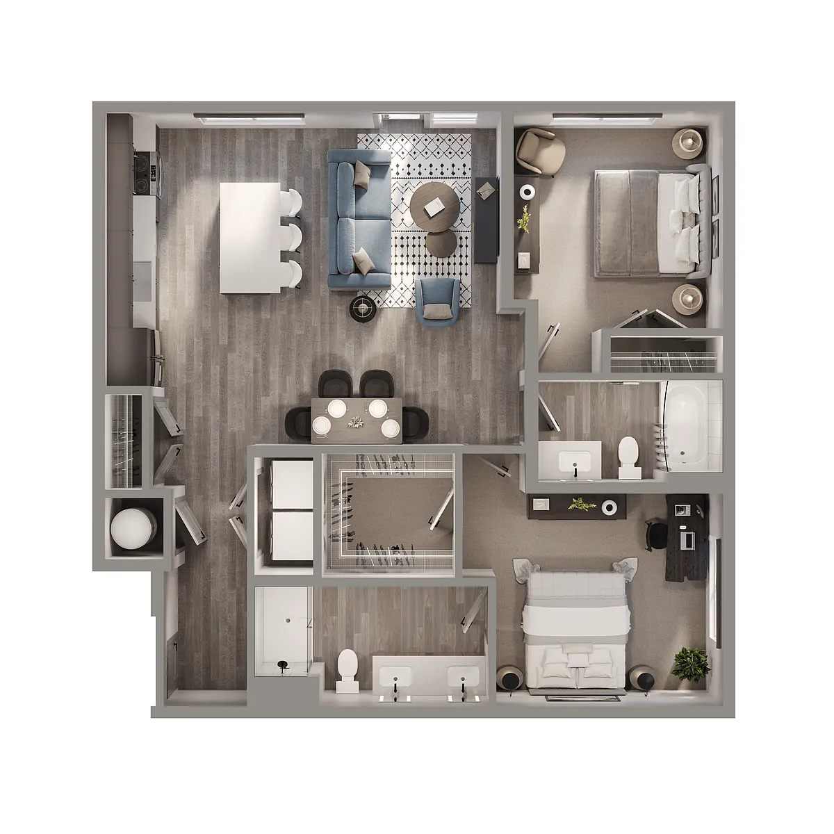 Floor plan B7
