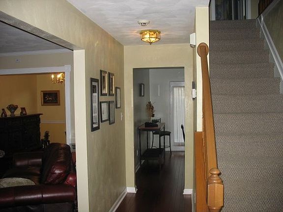 Downstairs hallway