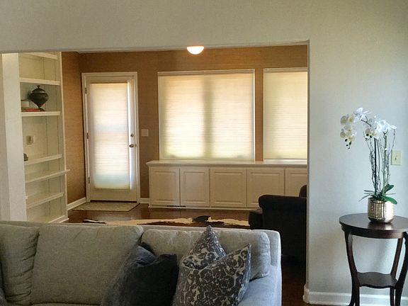View to sunroom