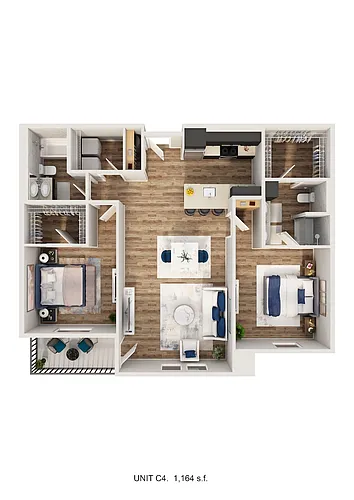Floor plan C4