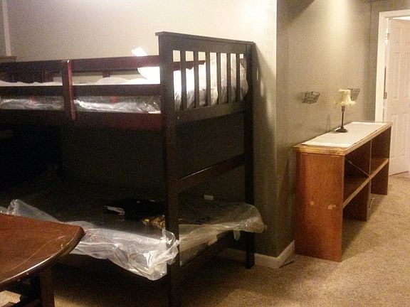 2tenant option bunk bed with dresser and stairs