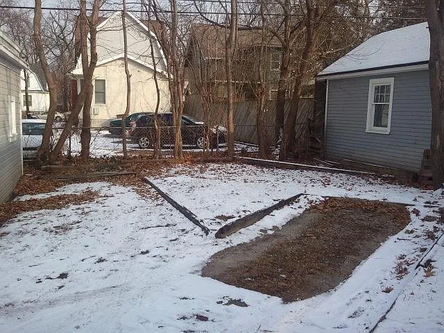 backyard - parking spots