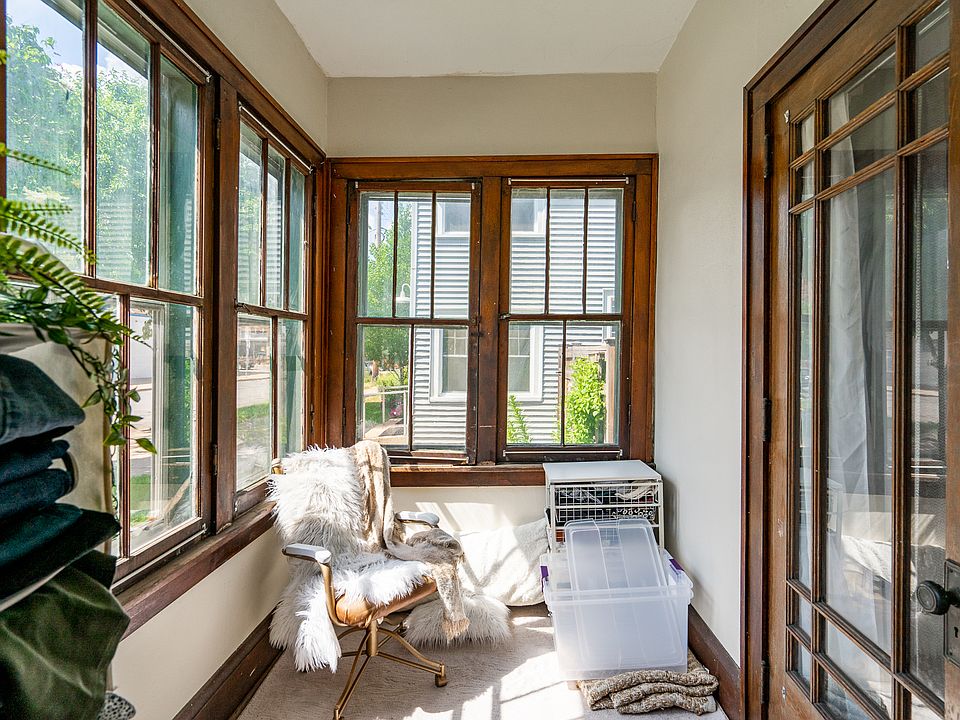 A private Sun Porch off of the Master Bedroom