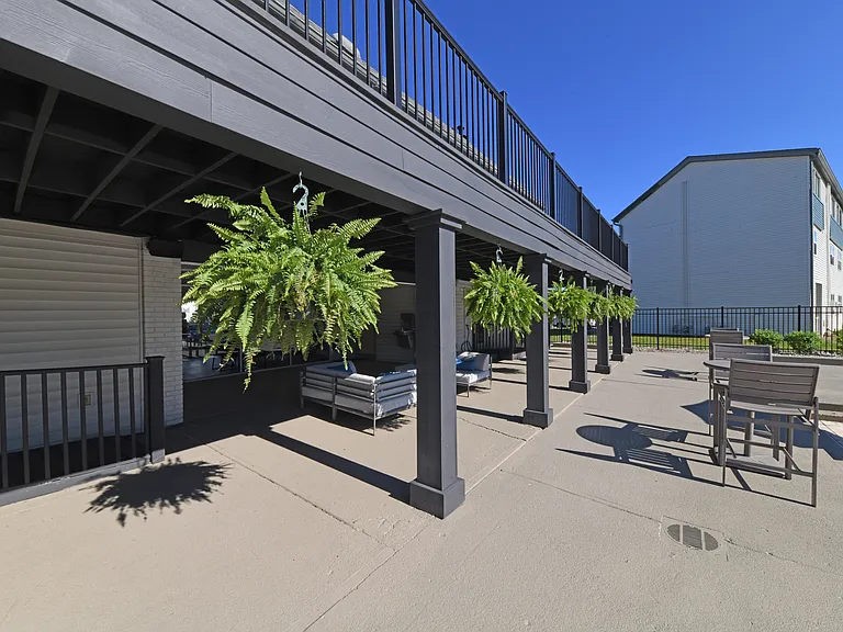 Pavilion and grilling stations