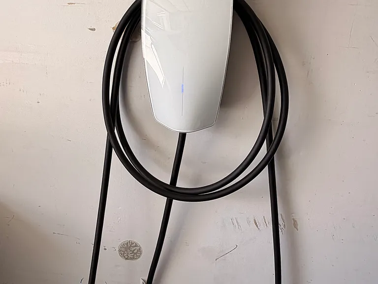Tesla 240v charger.
