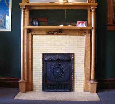 Non Burn Fireplace LR
