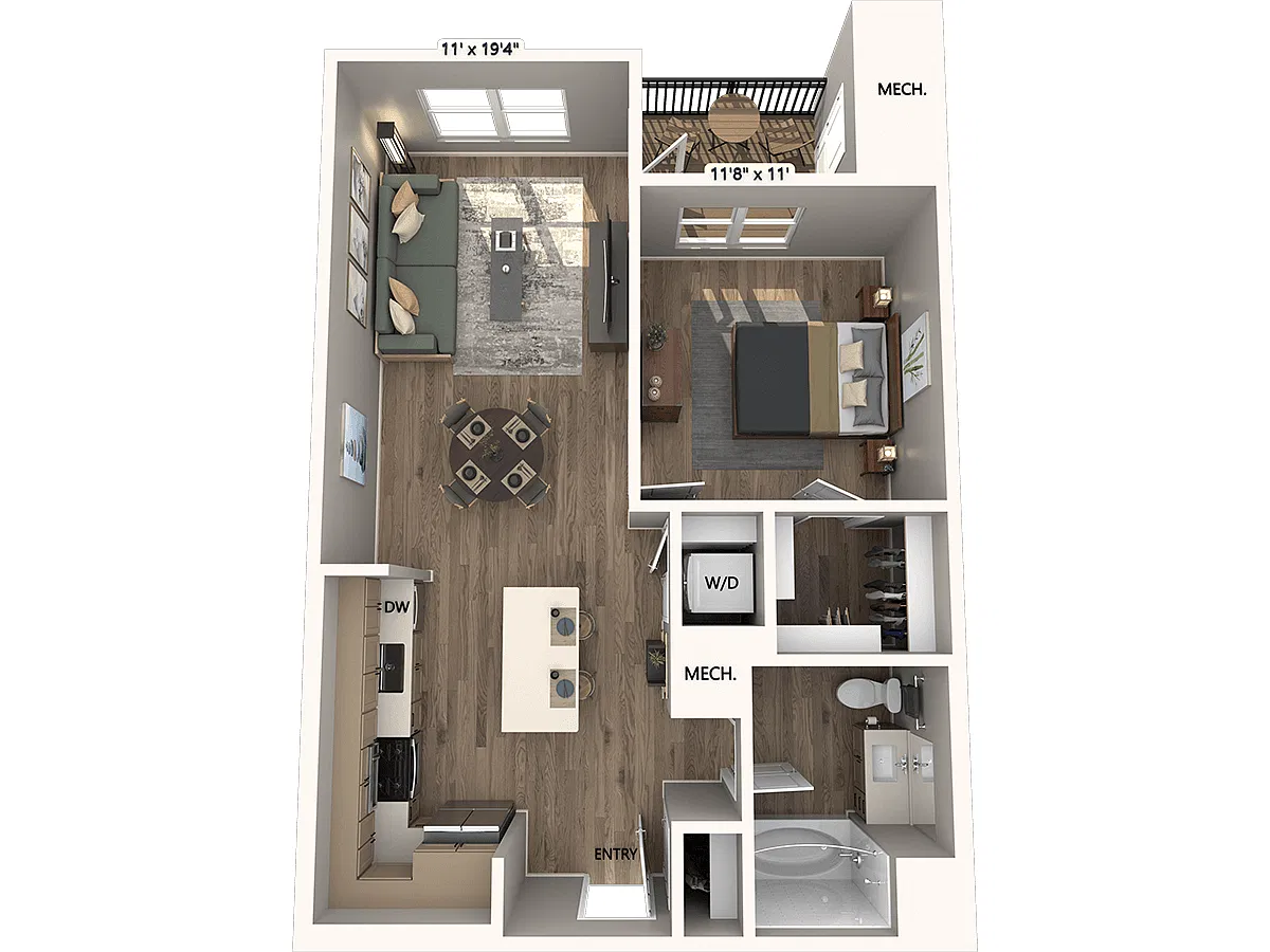 Floor plan AM14a