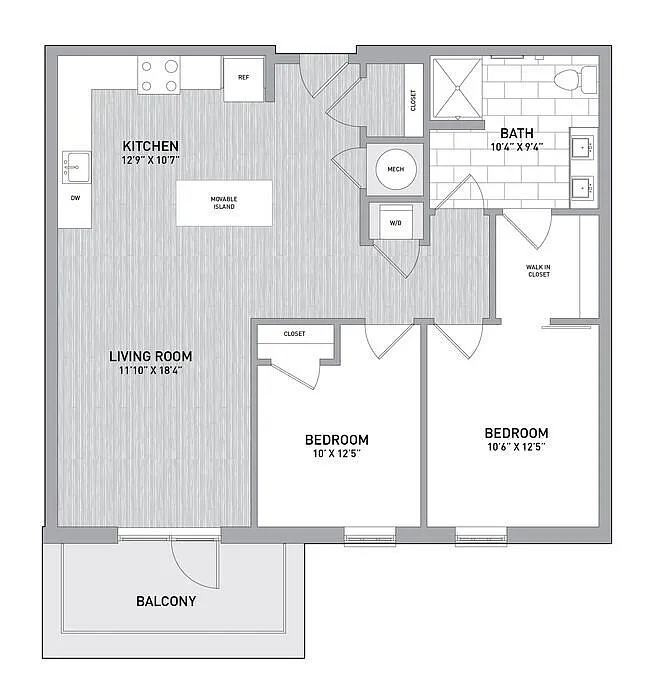 Floor plan D1