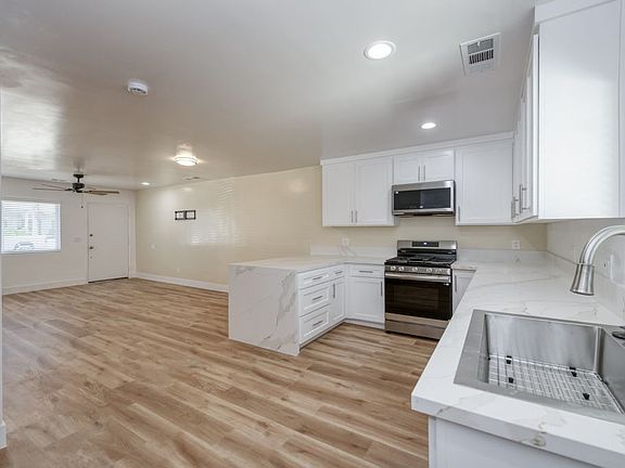 Luxury Kitchen & Appliances, LVP Flooring, Dual Pane Windows, Ceiling Fans, TV Mounts.