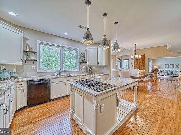 Custom one of a kind zinc topped island