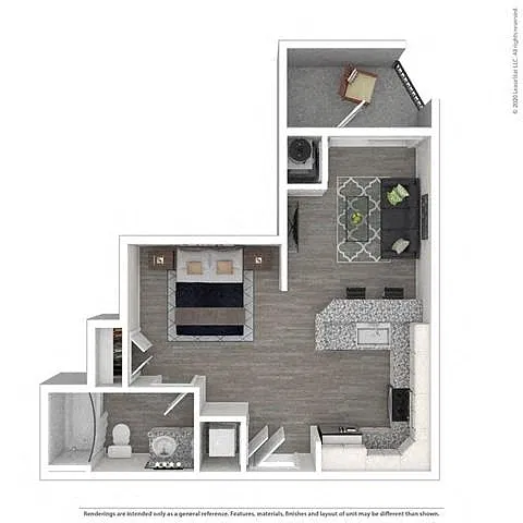Floor plan THE LOWCOUNTRY
