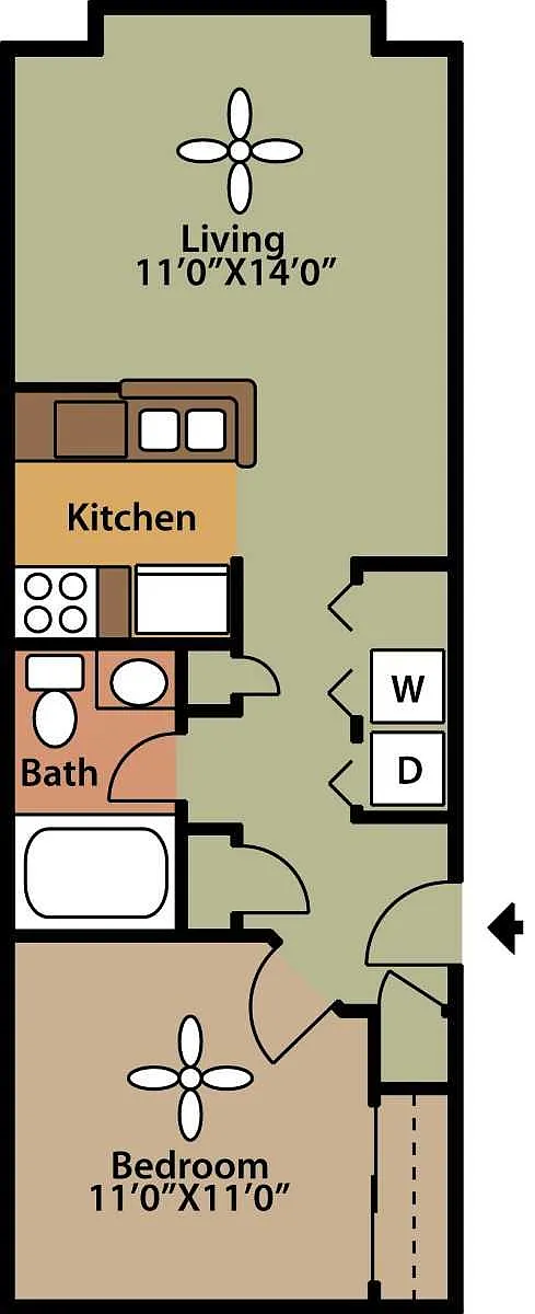 Floor plan Type A