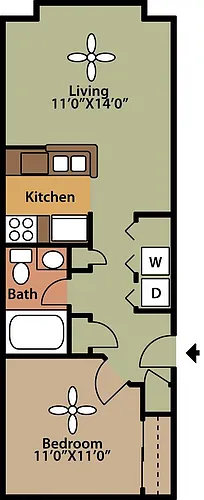 Floor plan Type A