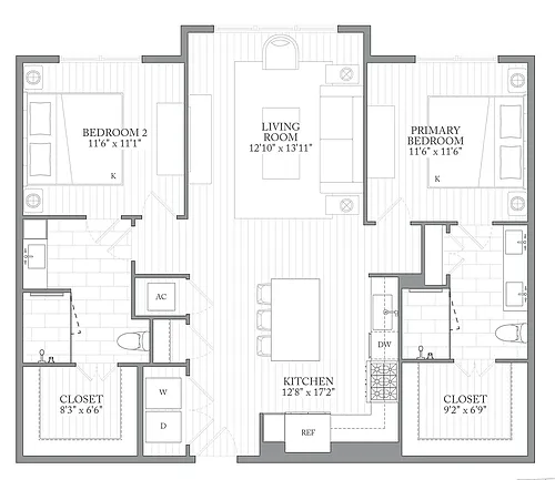 Floor plan 2U
