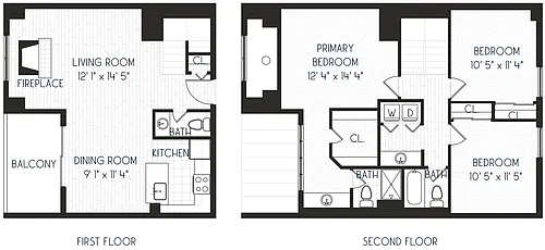 Floor plan 3x2 D1 - Partial