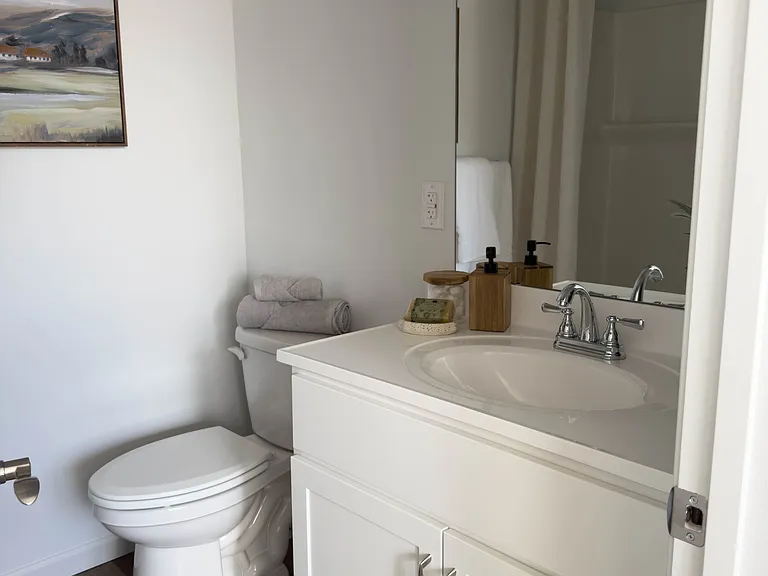 Full master bathroom