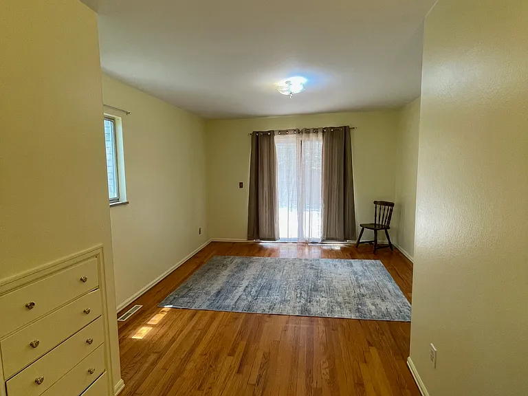 View of third bedroom from sink.