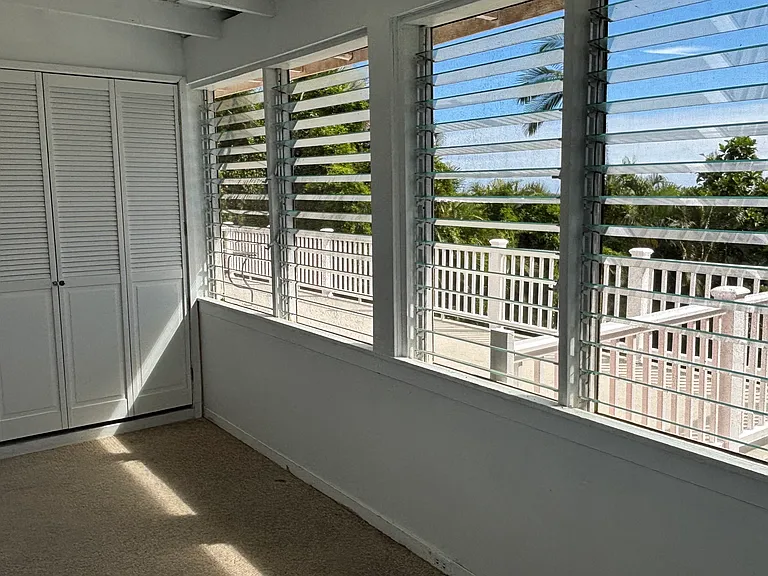 Bedroom view of closet