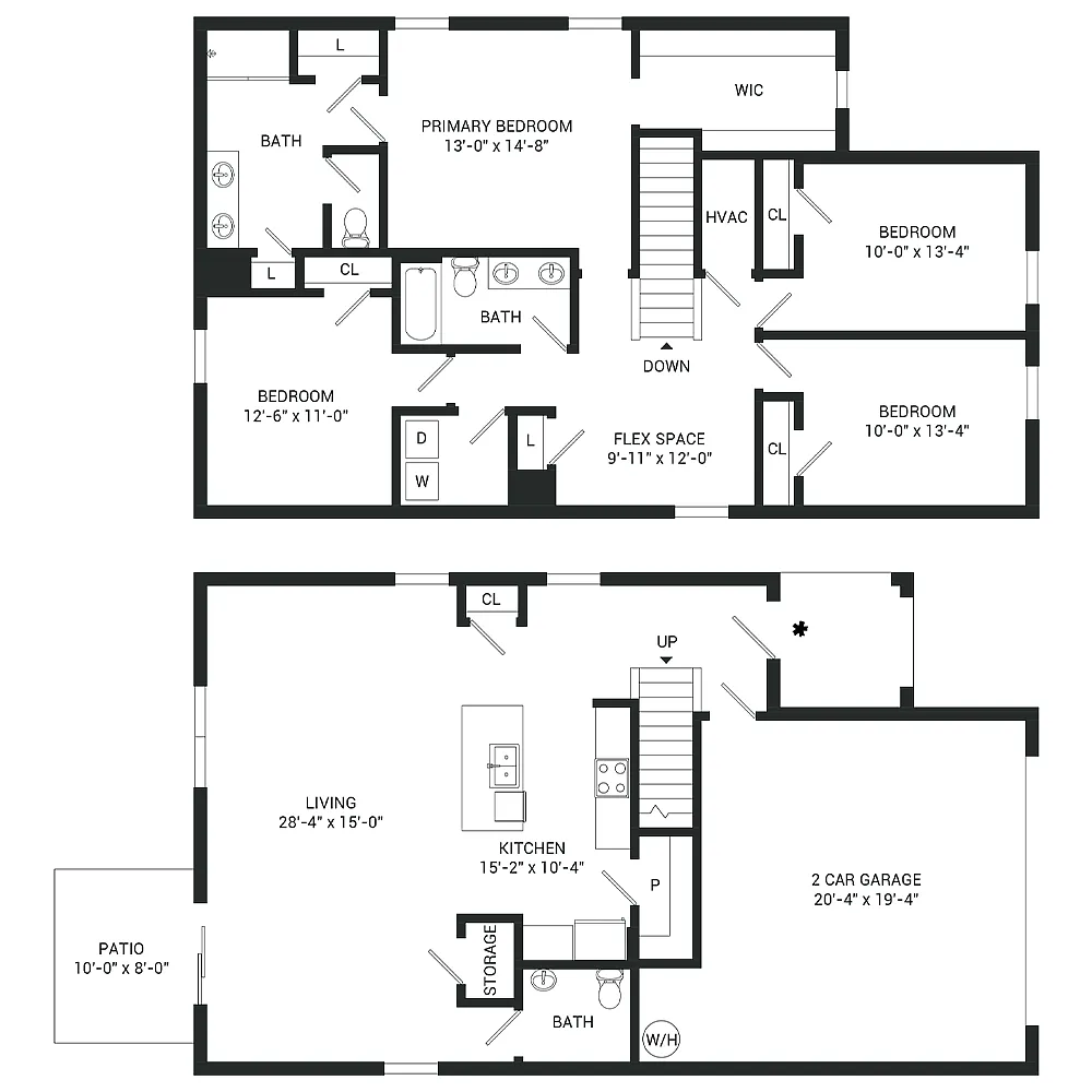 Floor plan Elston