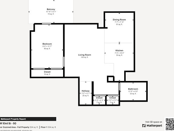 2nd image of 50 W 93rd St #505O