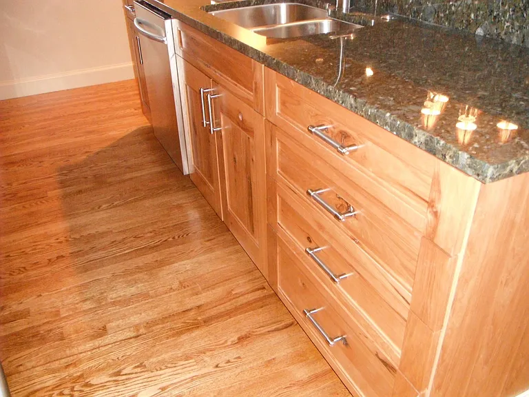 Solid Hickory Cabinets and Granite Countertops