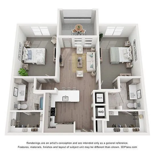 Floor plan B1
