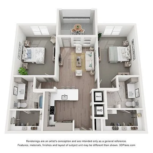 Floor plan B1