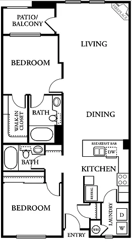 Floor plan The Lark