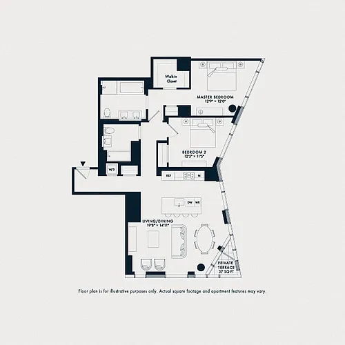 Floor plan Waterline 3: B16