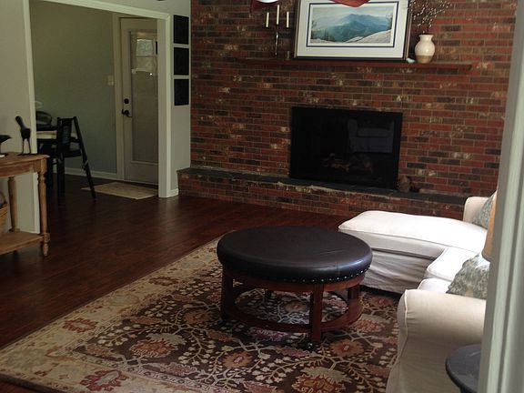 gas log fireplace