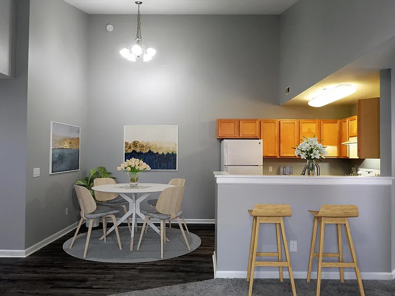 Two Bed, One Bath, Style 1