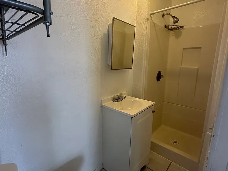 bathroom with shower
