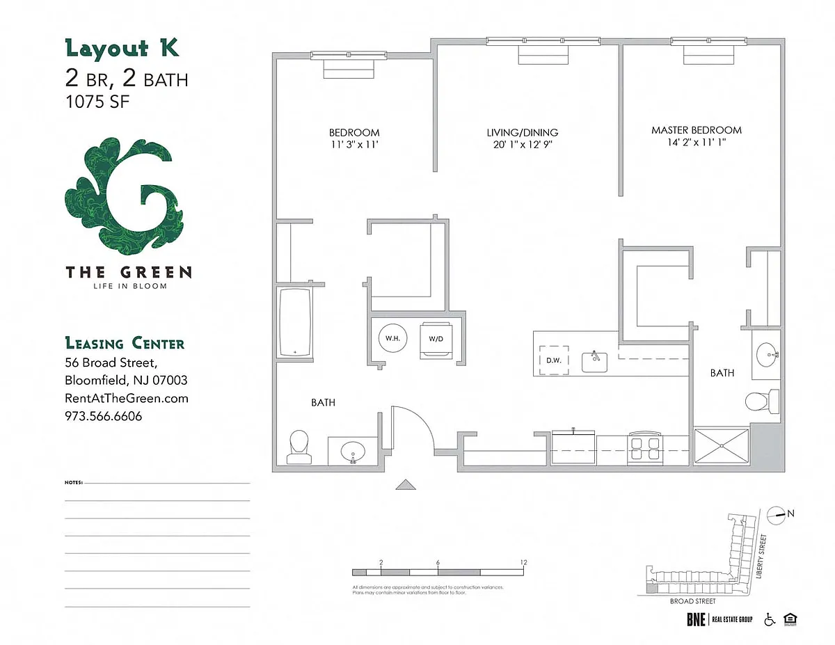 Floor plan Layout K