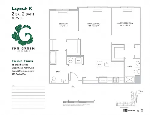 Floor plan Layout K