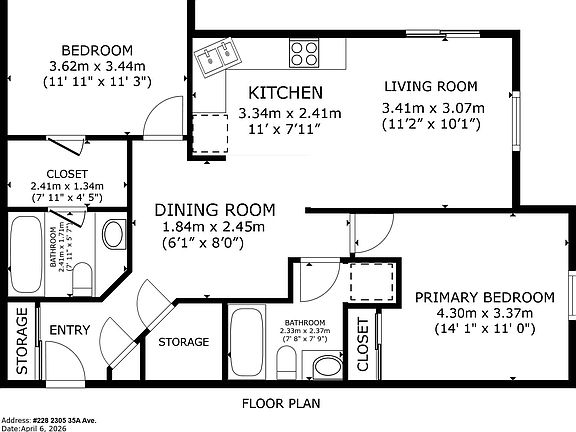 2nd image of 2305 35a Ave NW #228